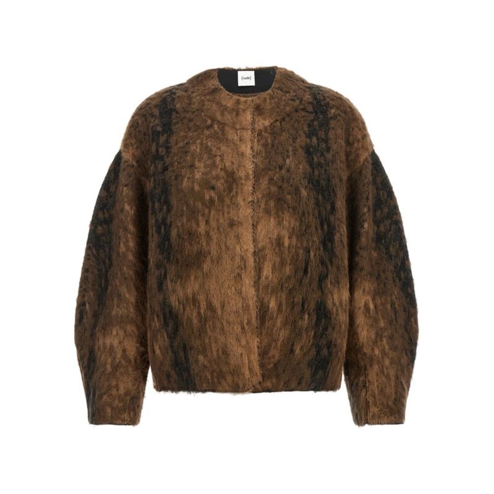 Nude Women Wool And Mohair Jacket